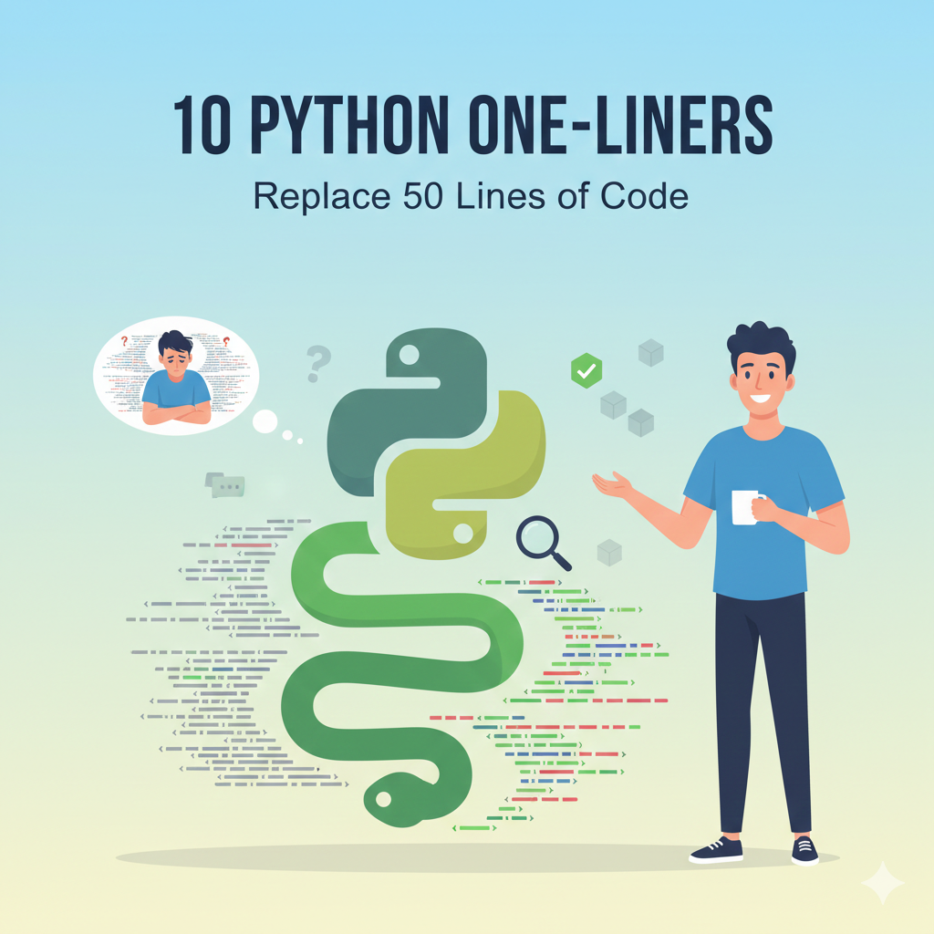 Best 10 Python One-Liners That Replace 50 Lines of Code