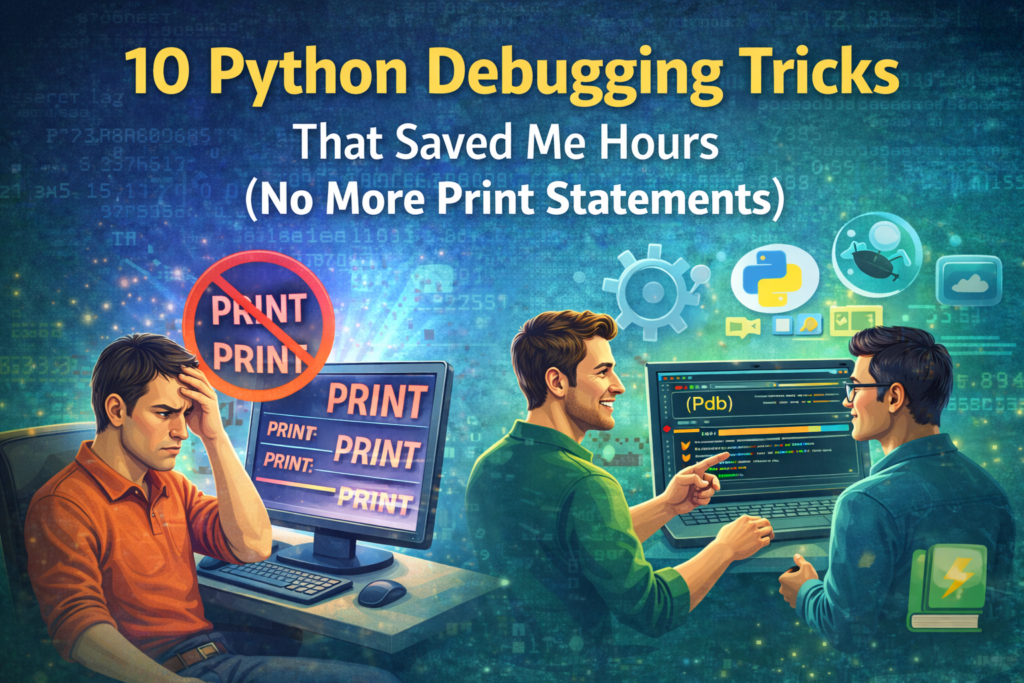 10 Python Debugging Tricks That Saved Me Hours (No More Print Statements)