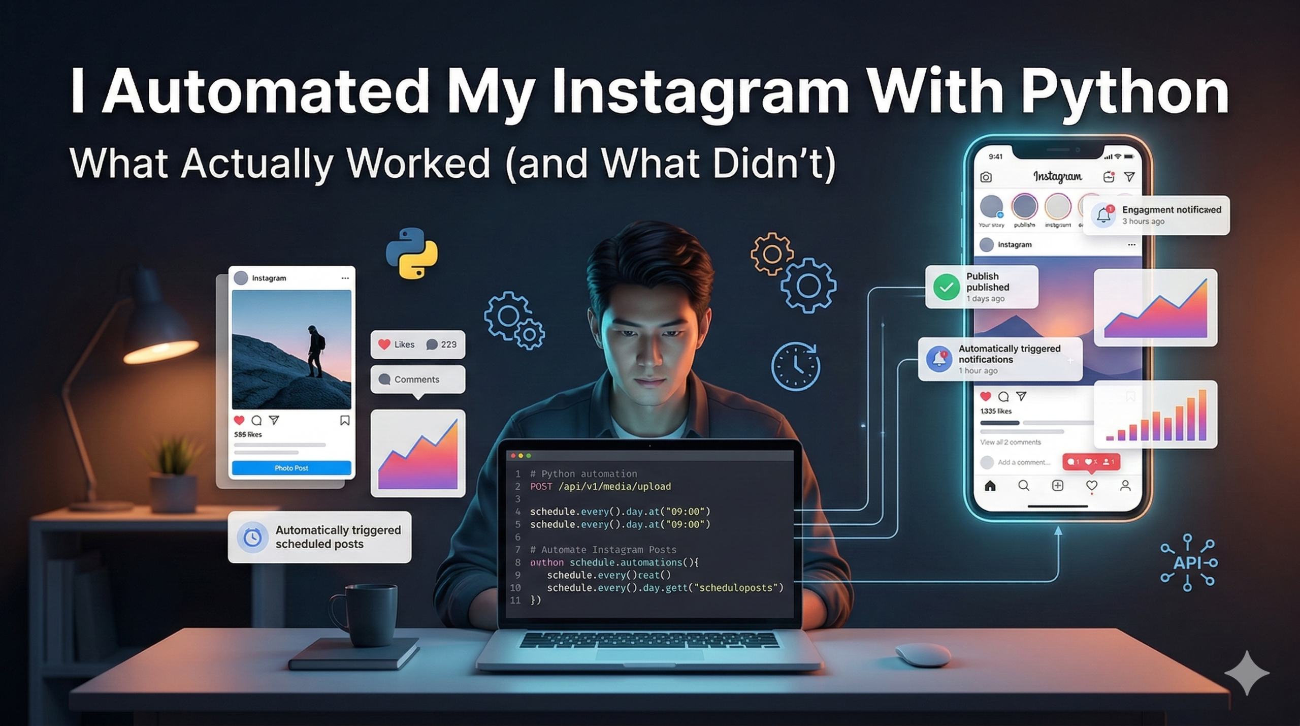 I Automated My Instagram With Python. Here Is What Actually Worked.